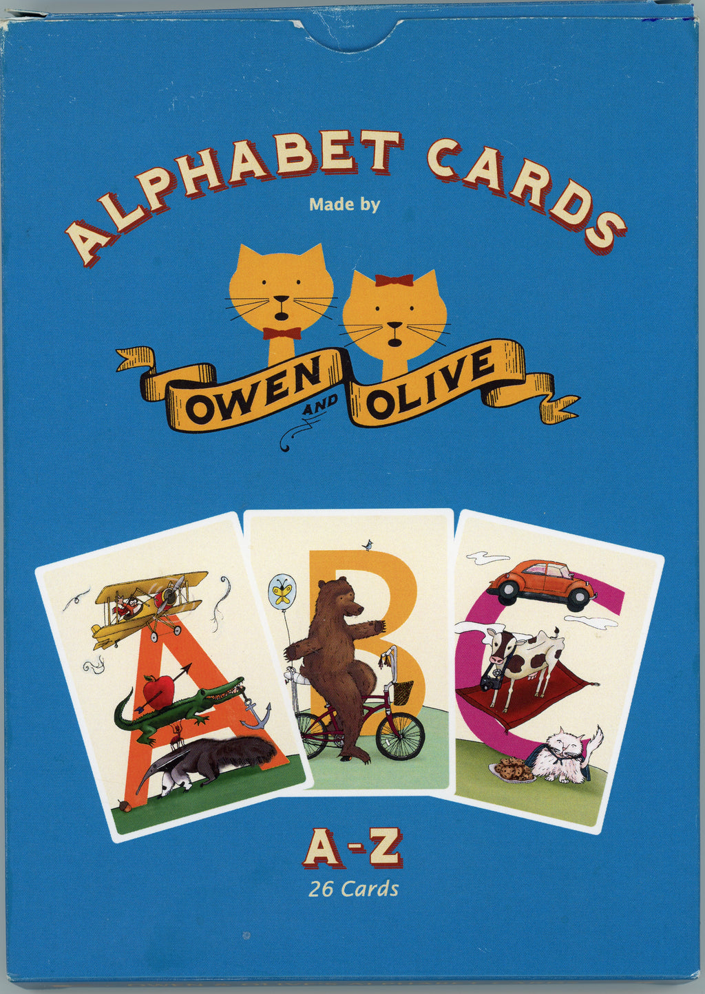 Owen and Olive's Alphabet Cards